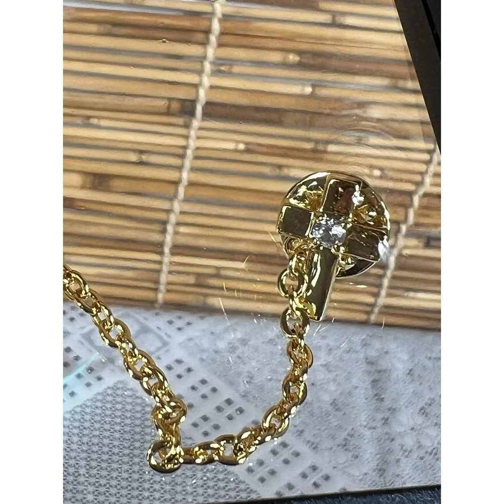 CICY BELL Womens Hanging Chains Hallowen Skull Br